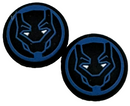 Thumb Grips x 2 For PS4 PS5 XBOXONE Xbox Toggle Cover Cap - Black Panther Blue0