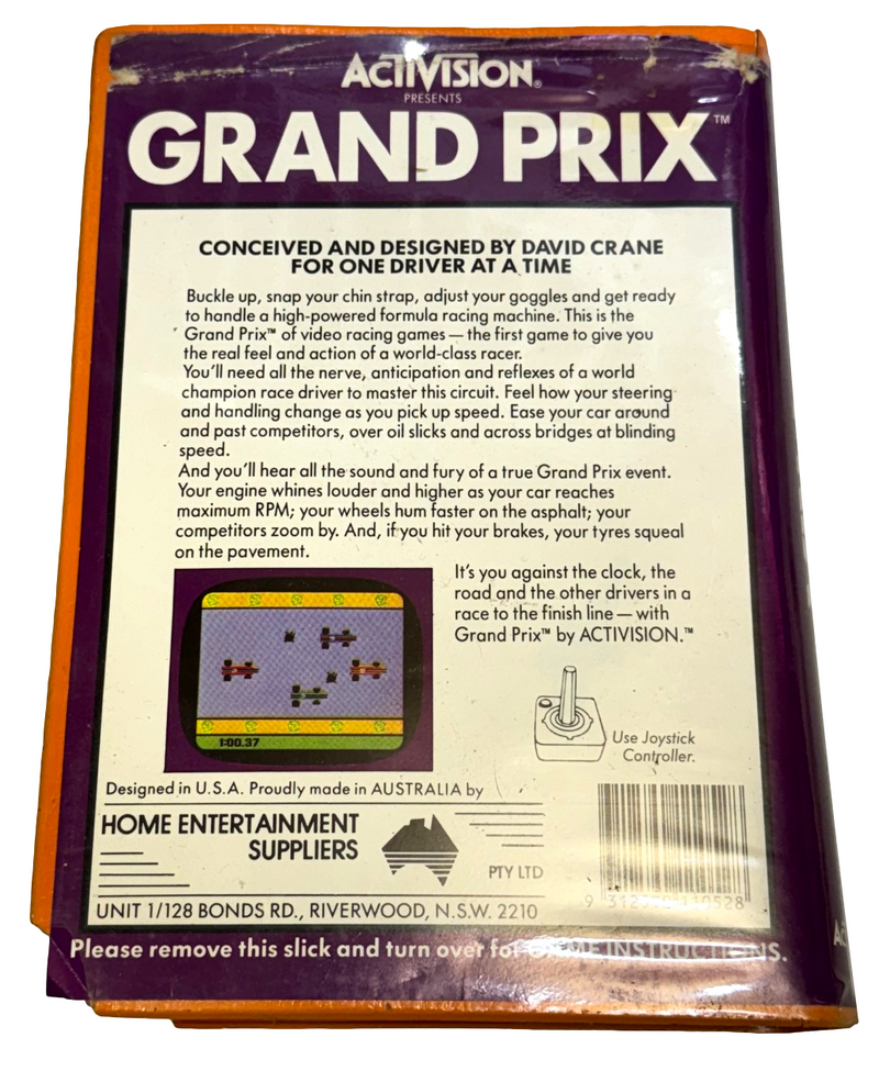 Grand Prix Atari 2600 *Complete* (Preowned)