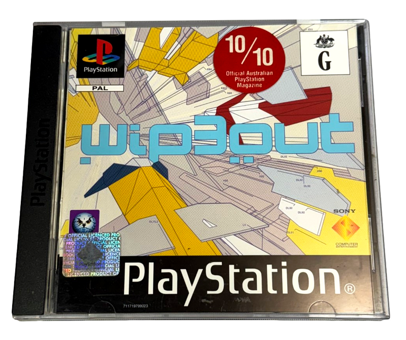 Wipe Out PS1 PS2 PS3 PAL *Complete* (Preowned)