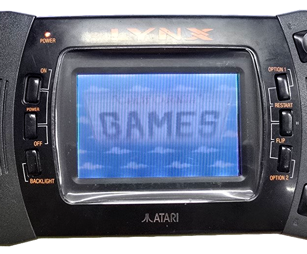 Atari Lynx II Handheld Console PAG-0401 Raplacemed Backlight and Caps