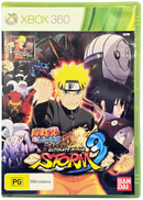 Naruto Shippuden: Ultimate Ninja Storm 3 *Complete W/ Card* XBOX 360 PAL0