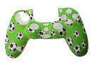 Silicone Cover For PS4 Controller Case Skin - Green Soccer Balls Football2