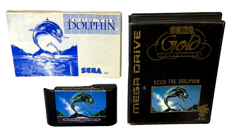 Ecco The Dolphin Sega Mega Drive *Complete* Gold Collection