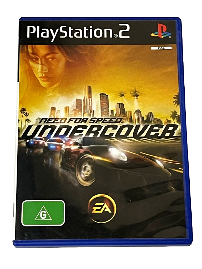 Need For Speed Undercover PS2 PAL *Complete* (Preowned)