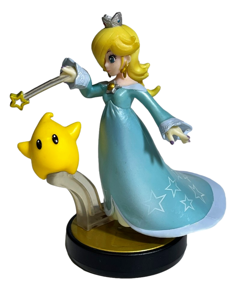 Super Smash Bros Collection N0.19 Rosalina Nintendo Amiibo Loose (Preowned)