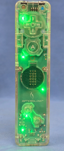 After Glow Green Wii Controller Remote Wand Aftermarket + Lanyard2