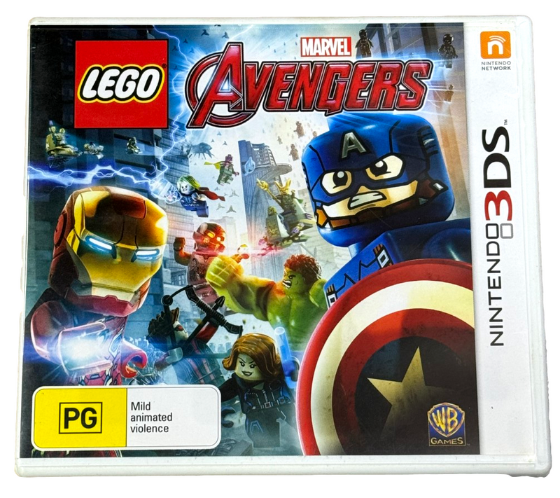 Lego Marvel Avengers Nintendo 3DS 2DS Game (Preowned)