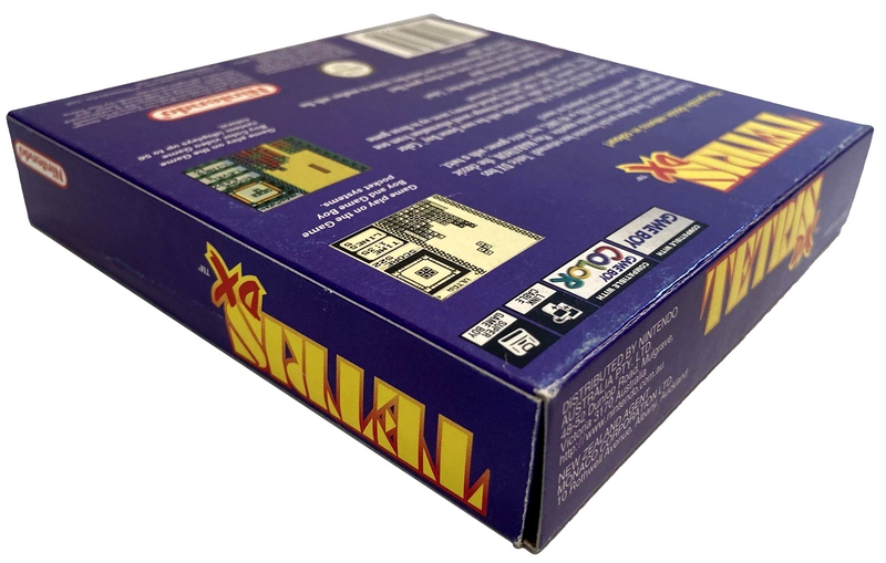 Boxed Tetris DX Nintendo Gameboy Color -  New Save Battery12