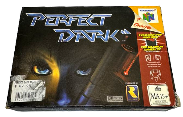 Perfect Dark【中古美品・N64北米版】 Perfect Dark - N64 Nintendo 64 - Complete in Box CIB | eBay