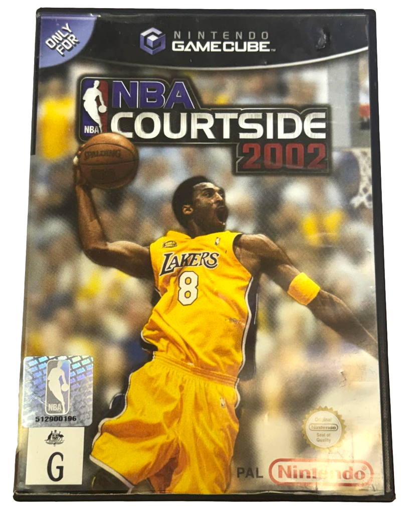 NBA Courtside 2002 Nintendo Gamecube PAL *Complete*