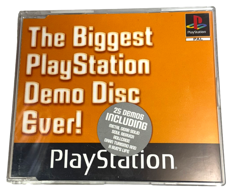 The Biggest Playstation Demo Disc Ever PS1 PS2 PS3 PAL *Demo* (Preowned)