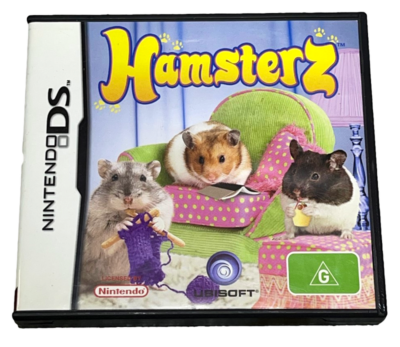 Hamsterz Nintendo DS 3DS 2DS Game *No Manual* (Preowned)