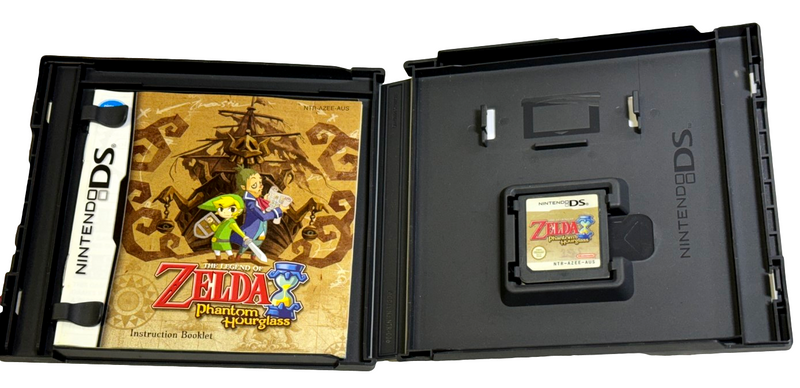 The Legend of Zelda Phantom Hourglass Nintendo DS 3DS Game *Complete* (Preowned)