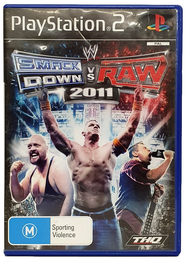 Smackdown Vs Raw 2011 PS2 PAL *Complete* (Preowned)