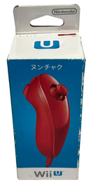 Genuine Nintendo  Wii U Red Nunchuck Remote (RVL 004) Brand New Boxed0