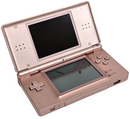 Metallic Rose Pink Nintendo DS Lite Console + Original Charger And Game In Box3