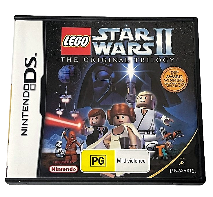 Lego Star Wars II The Original Trilogy Nintendo DS 2DS 3DS Game *No Manual* (Preowned)