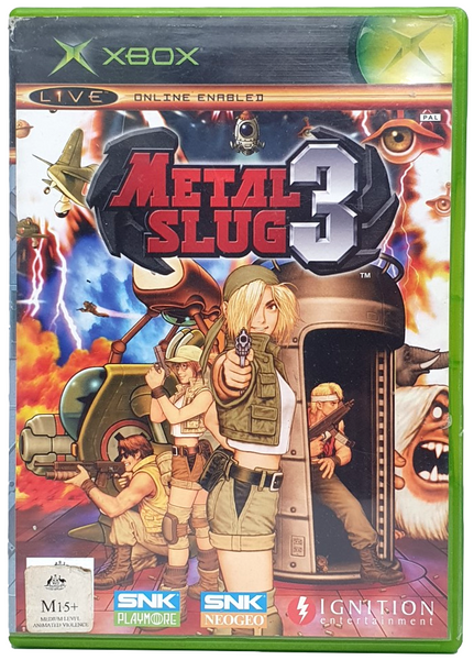 Metal Slug 3 XBOX Original PAL *Complete*