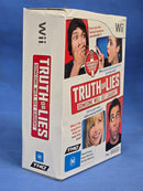 Truth Or Lies + Microphone Nintendo Wii PAL *Complete* Boxed Wii U Compatible1