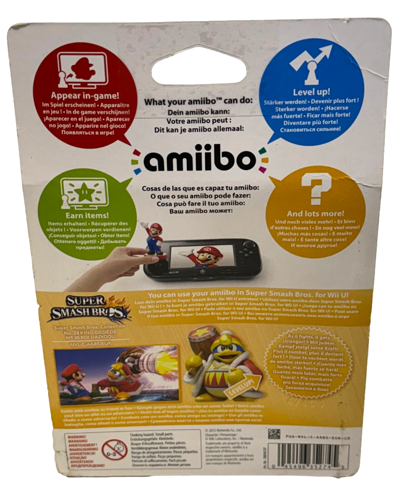 Super Smash Bros Collection N0.28 King Deedee Nintendo Amiibo