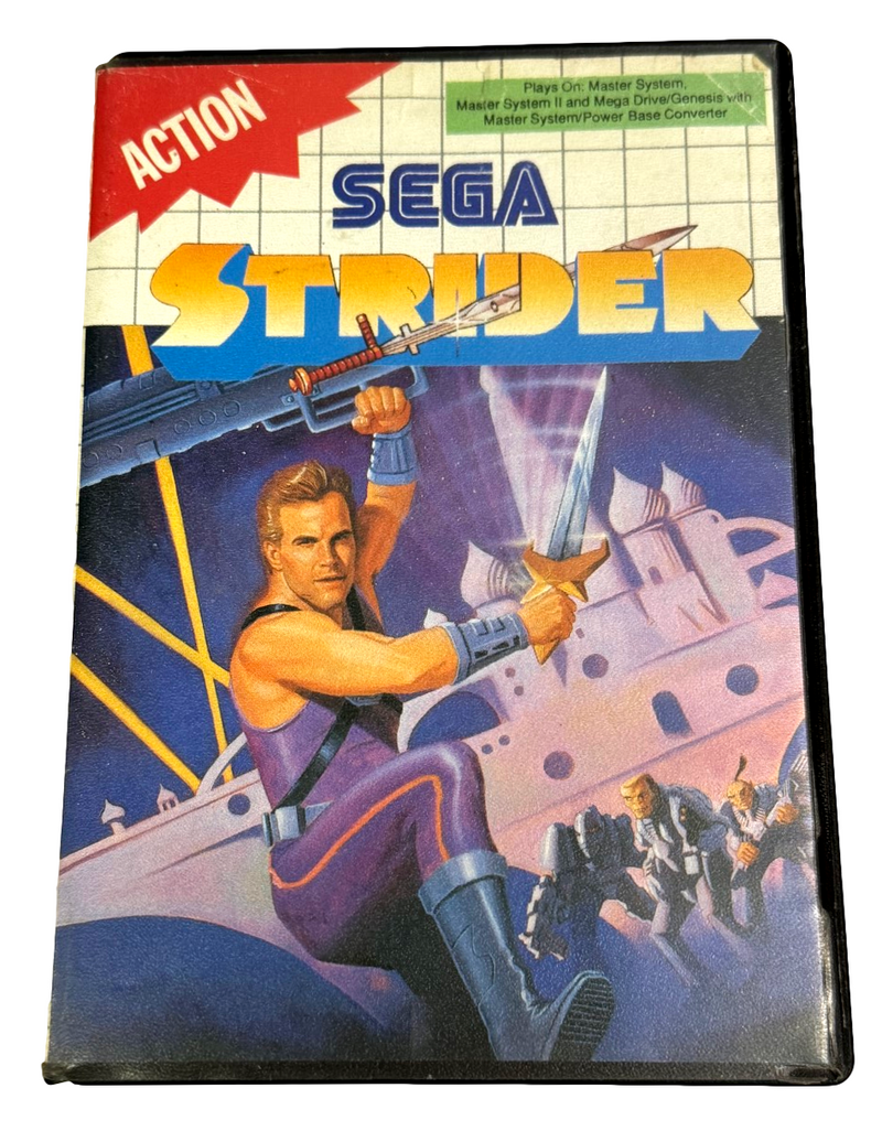 Strider Sega Master System *Complete* (Preowned)