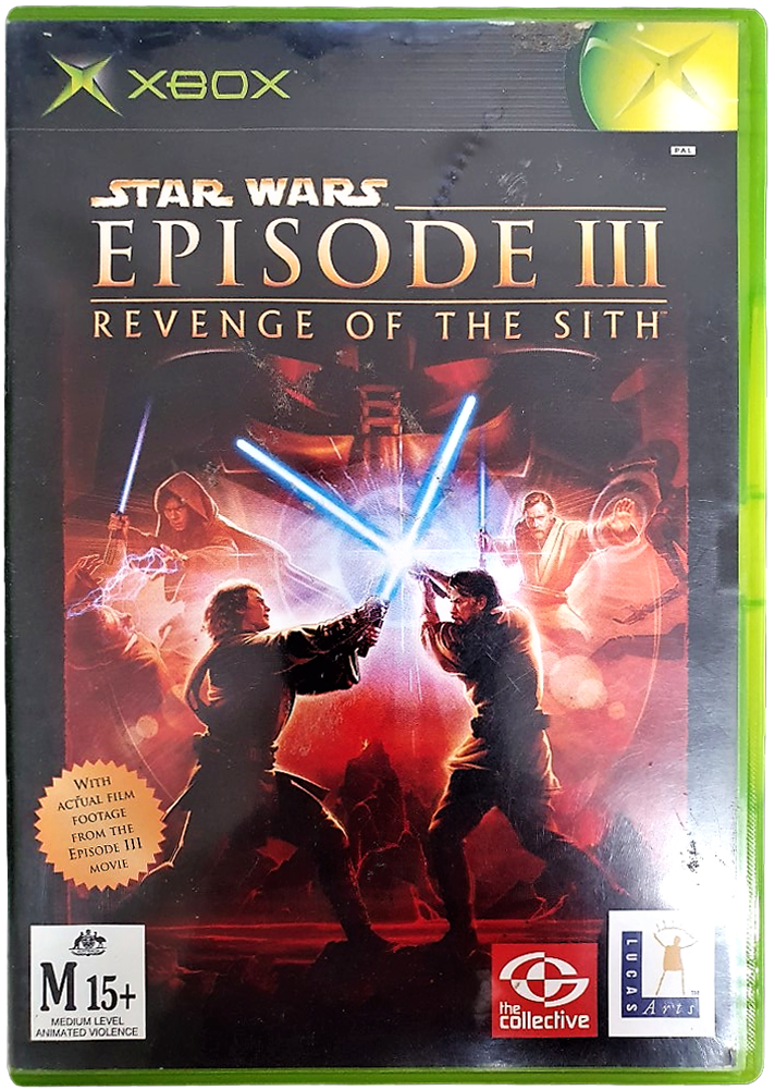 Star Wars Episode III Revenge of the Sith XBOX Original PAL *No Manual* (Preowned)