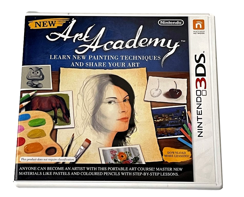 New Art Academy Nintendo 3DS 2DS Game (Preowned)