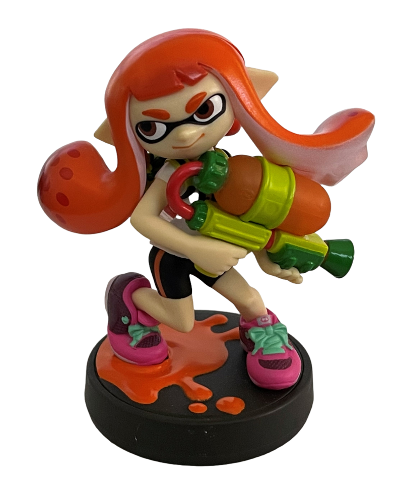 Splatoon Collection Inkling Girl (2015) Nintendo Amiibo Loose (Preowned)