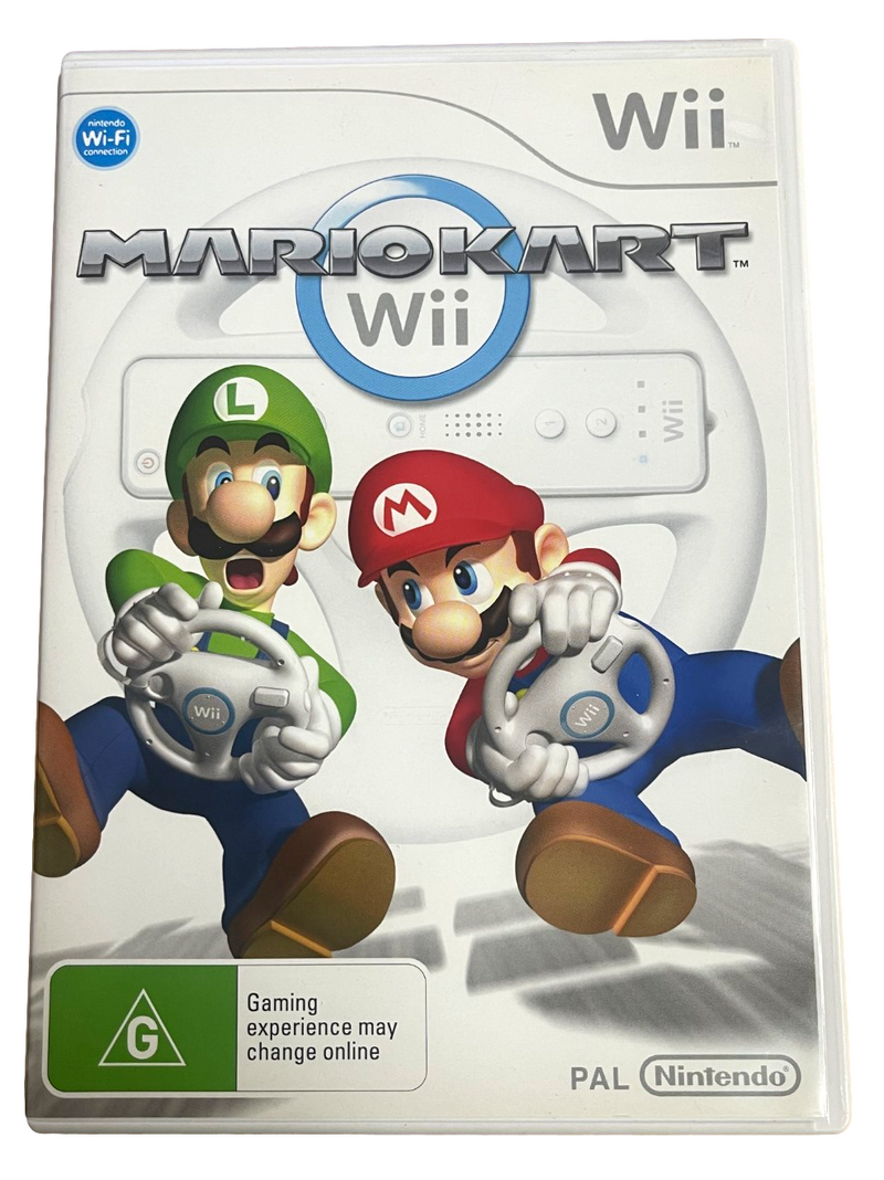 Mario Kart Nintendo Wii PAL *Complete* Wii U Compatible (Preowned)