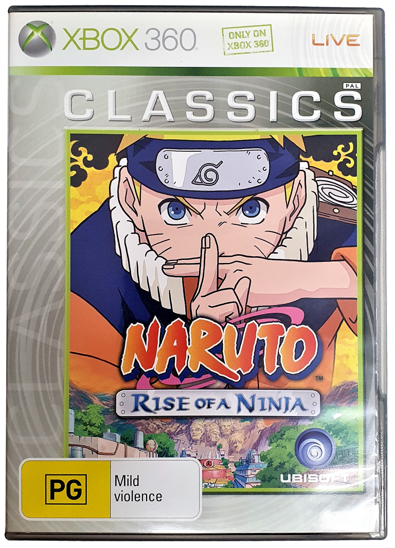 Naruto Rise Of A Ninja XBOX 360 PAL