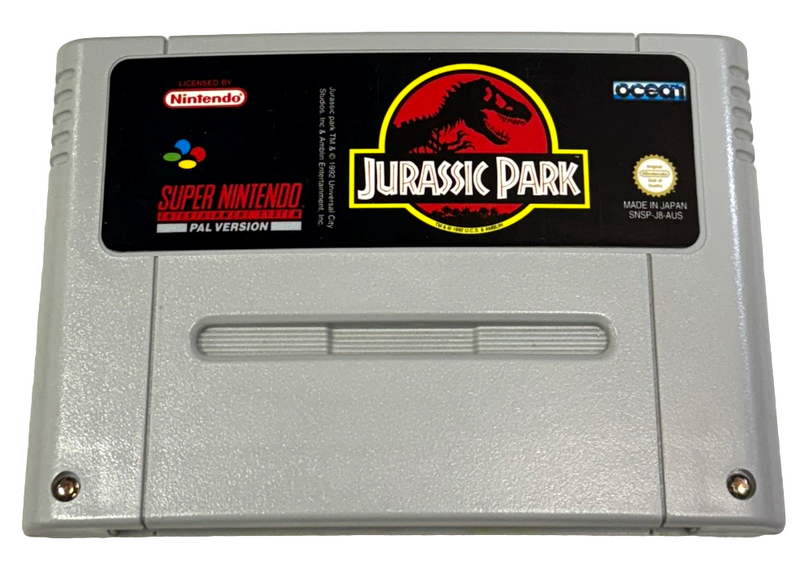 Jurassic Park Super Nintendo SNES PAL (Preowned)