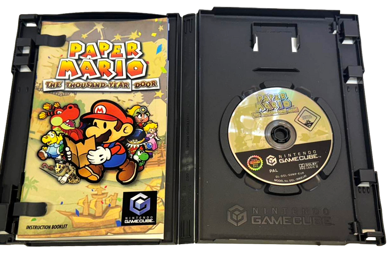 Paper Mario The Thousand Year Door  Nintendo Gamecube PAL *Complete* (NTSC Case)