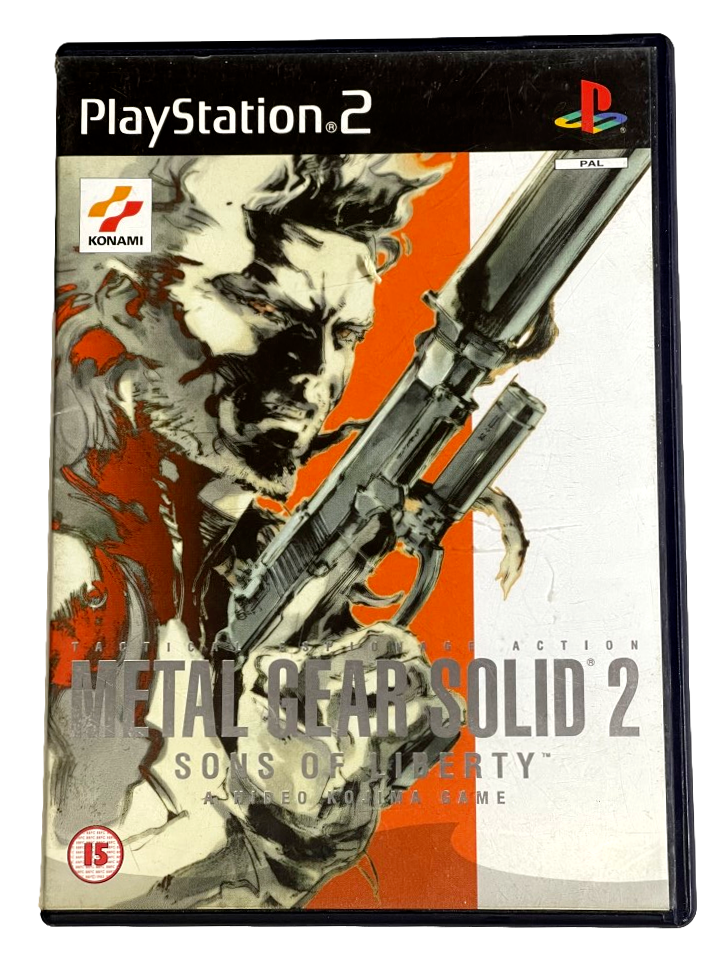 Metal Gear Solid 2 Sons of Liberty PS2 PAL *No Manual*