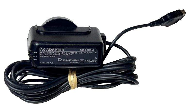 Genuine Wall Charger for Nintendo Gameboy Advance SP AU Plug AGS-002 Power