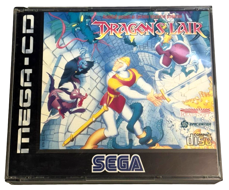 Dragon's Lair Mega CD PAL *Complete*