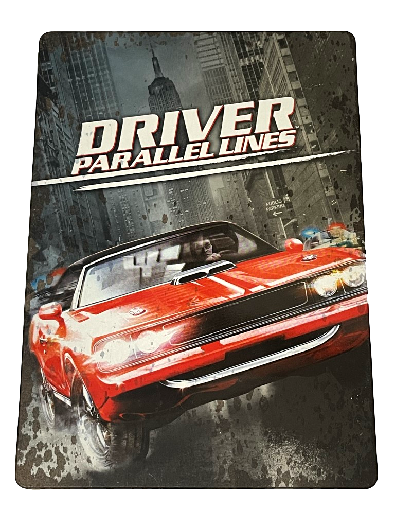 Driver Parallel Lines Collector's Edition PS2 PAL *No Manual Steelbook No Sleeve (Preowned)