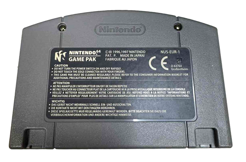 Major League Baseball Featuring Ken Griffey Jr Nintendo 64 N64 PAL With Manual1