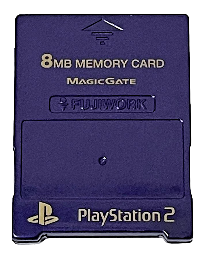 1 x Fujiwork Magic Gate PS2 Memory Card PlayStation 2 8MB (Preowned)