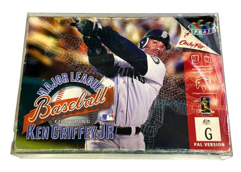 Ken Griffey Jr Baseball Nintendo 64 N64 Boxed PAL *Complete*