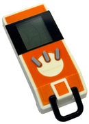 2 x Digital Monsters Digimon Savers Digivice Data Link Agumon Orange- Working6