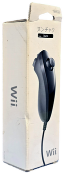 Genuine Nintendo Black Nunchuck Remote (RVL 004) Boxed Japanese Stock0