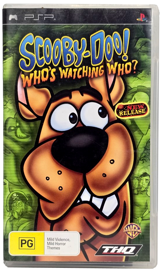 Scooby-Doo Who's Watching Who? Sony PSP Game