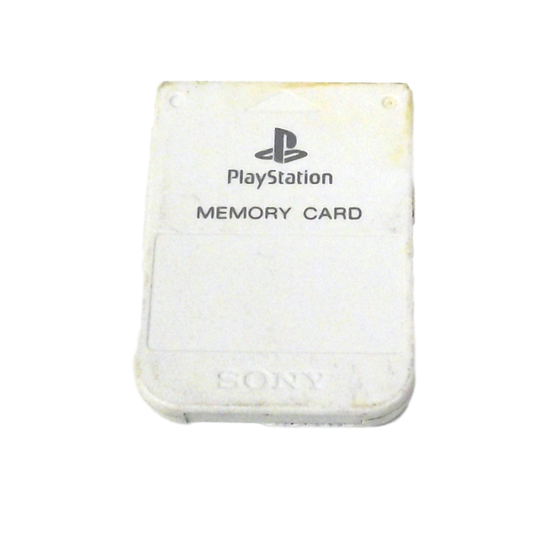 Genuine Sony PS1 Memory Card PlayStation 1 1mb SCPH 1020 Dropdown Selection (Preowned)