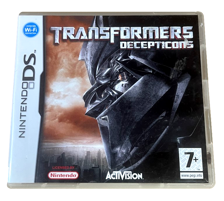 Transformers Decepticons Nintendo DS 2DS 3DS Game *Complete* (Preowned)