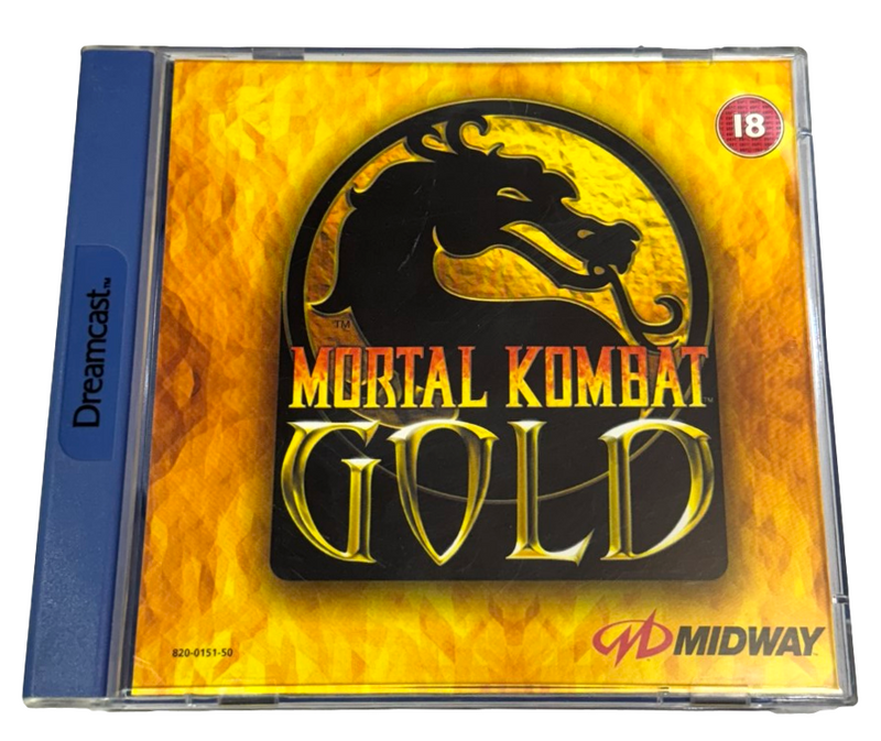 Mortal Kombat Gold Sega Dreamcast PAL *Complete* (Preowned)