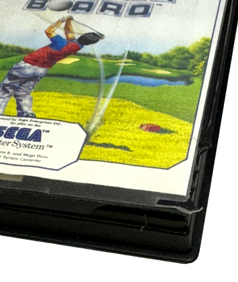 World Class Leaderboard Golf Sega Master System *Complete* (Preowned)
