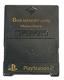 1 x Fujiwork Magic Gate PS2 Memory Card PlayStation 2 8MB (Preowned)