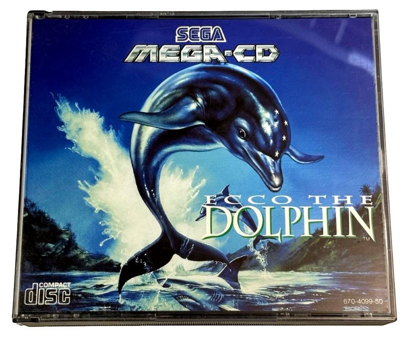 Ecco The Dolphin Sega Mega CD PAL *Complete*