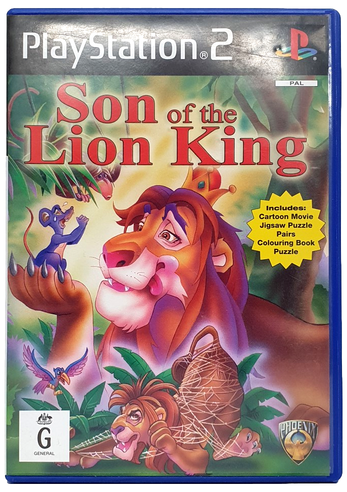 Son Of The Lion King PS2 PAL *No Manual* (Preowned)