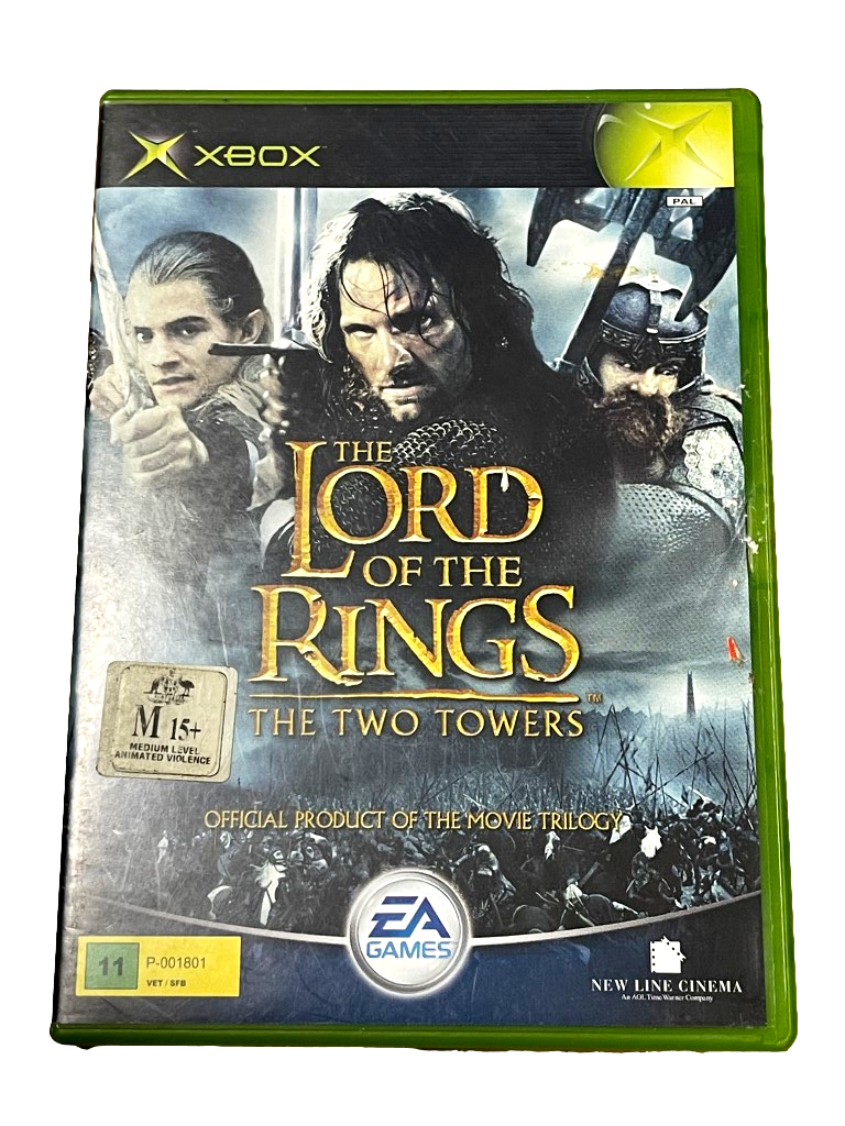 The Lord of the Rings The Two Towers XBOX Original PAL *Complete* (Preowned)